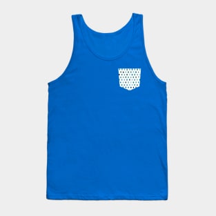 Pocket - PALETTE DOTS BLUE Tank Top